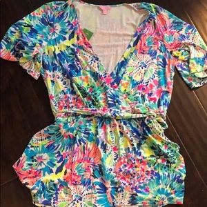 BNWT Madilyn Romper in Dive-In